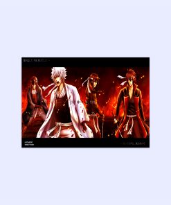 پوستر هومرو مدل فلزی طرح انیمه Gintama کد PS1233