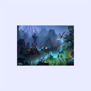 پوستر هومرو مدل فلزی طرح DotA2 کد PS345