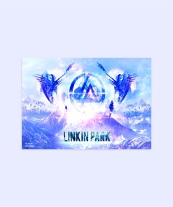 پوستر هومرو مدل فلزی طرح موسیقی Linkin Park کد PS1478