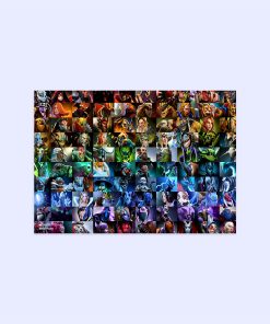 پوستر هومرو مدل فلزی طرح DotA2 کد PS353