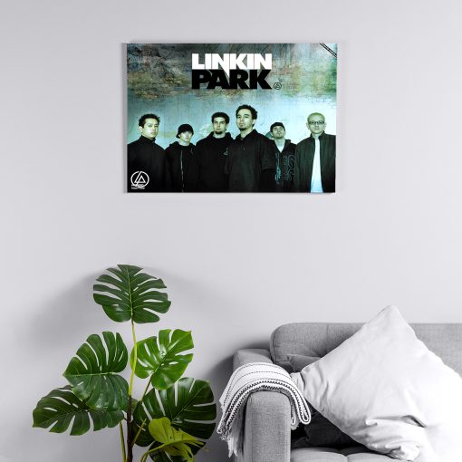 پوستر هومرو مدل فلزی طرح موسیقی Linkin Park کد PS1475