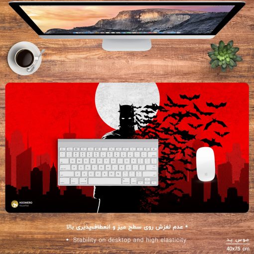 ماوس پد هومرو مدل MX585 طرح بتمن