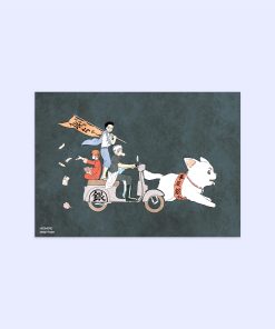 پوستر هومرو مدل فلزی طرح انیمه Gintama کد PS1247