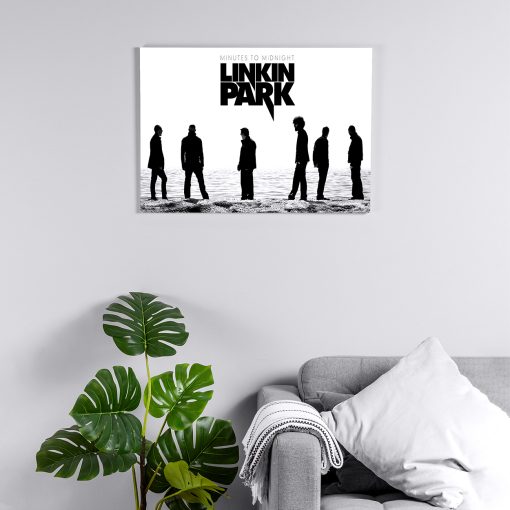 پوستر هومرو مدل فلزی طرح موسیقی Linkin Park کد PS1473