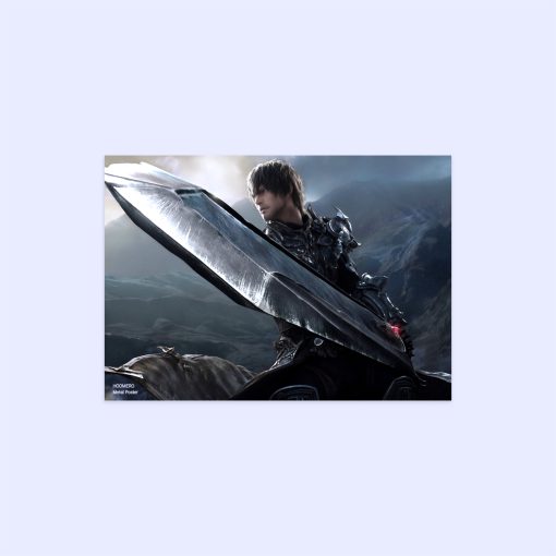 پوستر هومرو مدل فلزی طرح بازی Final Fantasy کد PS1217