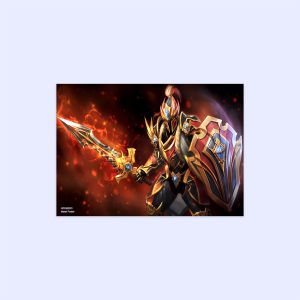 پوستر هومرو مدل فلزی طرح DotA2 کد PS341