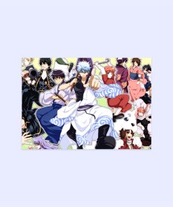 پوستر هومرو مدل فلزی طرح انیمه Gintama کد PS1235