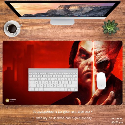 ماوس پد مخصوص بازی هومرو مدل MX930 طرح بازی تکن