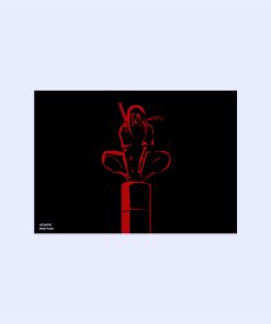 پوستر هومرو مدل فلزی طرح انیمه ناروتو کد PS1299