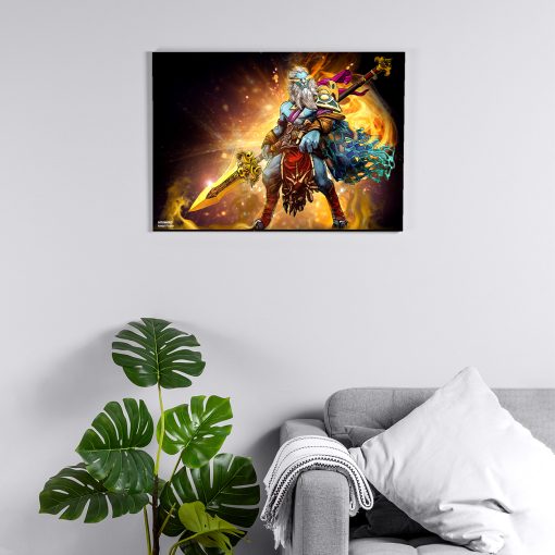پوستر هومرو مدل فلزی طرح DotA2 کد PS360