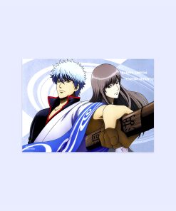 پوستر هومرو مدل فلزی طرح انیمه Gintama کد PS1242