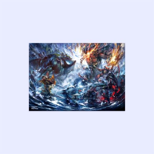 پوستر هومرو مدل فلزی طرح DotA2 کد PS351