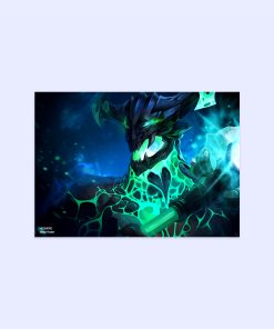 پوستر هومرو مدل فلزی طرح DotA2 کد PS352
