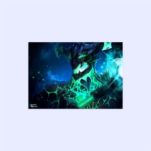 پوستر هومرو مدل فلزی طرح DotA2 کد PS352
