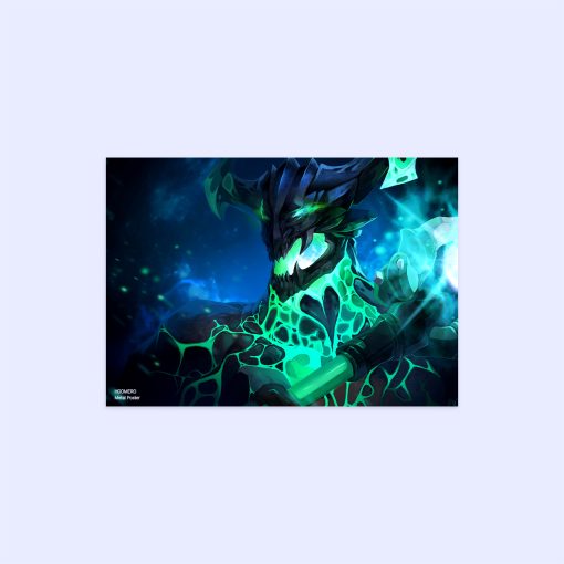 پوستر هومرو مدل فلزی طرح DotA2 کد PS352