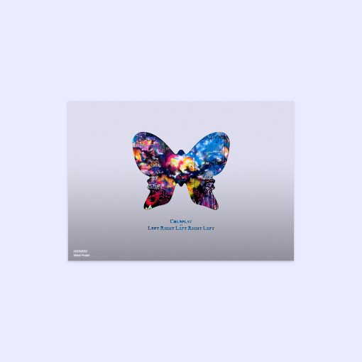 پوستر هومرو مدل فلزی طرح موسیقی COLDPLAY کد PS1469