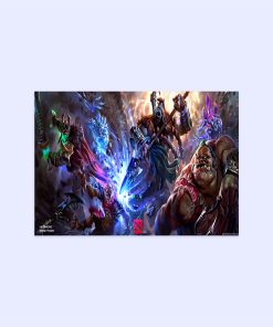 پوستر هومرو مدل فلزی طرح DotA2 کد PS367