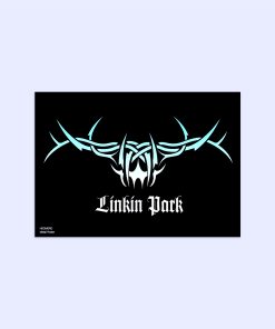 پوستر هومرو مدل فلزی طرح موسیقی Linkin Park کد PS1474