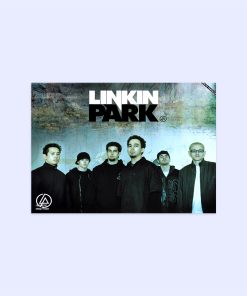 پوستر هومرو مدل فلزی طرح موسیقی Linkin Park کد PS1475