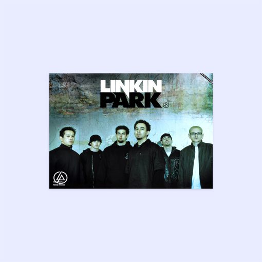 پوستر هومرو مدل فلزی طرح موسیقی Linkin Park کد PS1475