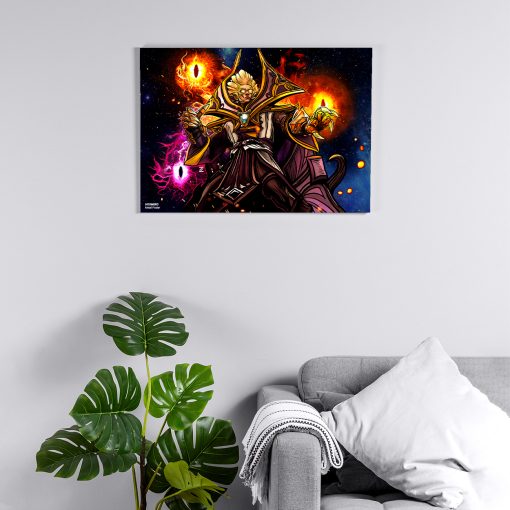 پوستر هومرو مدل فلزی طرح DotA2 کد PS359