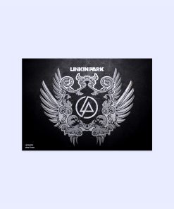 پوستر هومرو مدل فلزی طرح موسیقی Linkin Park کد PS1476