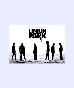 پوستر هومرو مدل فلزی طرح موسیقی Linkin Park کد PS1473