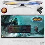 ماوس پد مخصوص بازی هومرو مدل MX965 طرح بازی وارکرفت Warcraft