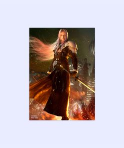 پوستر هومرو مدل فلزی طرح بازی Final Fantasy کد PS1227