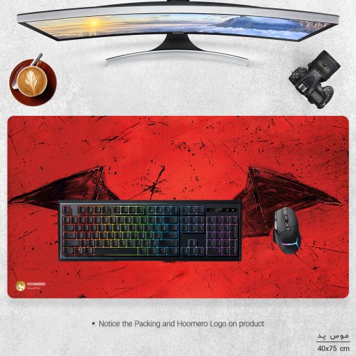 ماوس پد هومرو مدل MX580 طرح بتمن