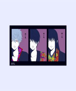 پوستر هومرو مدل فلزی طرح انیمه Gintama کد PS1239