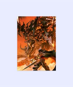 پوستر هومرو مدل فلزی طرح بازی Final Fantasy کد PS1223