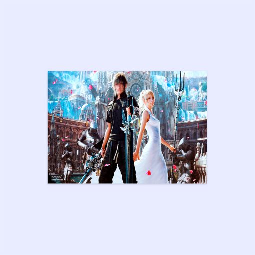 پوستر هومرو مدل فلزی طرح بازی Final Fantasy کد PS1208