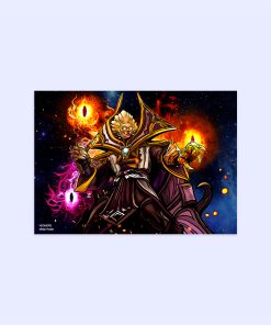پوستر هومرو مدل فلزی طرح DotA2 کد PS359