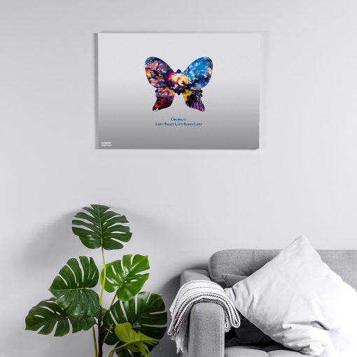 پوستر هومرو مدل فلزی طرح موسیقی COLDPLAY کد PS1469