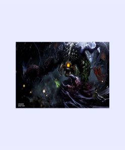 پوستر هومرو مدل فلزی طرح DotA2 کد PS349