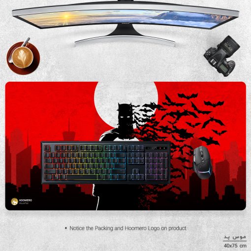 ماوس پد هومرو مدل MX585 طرح بتمن