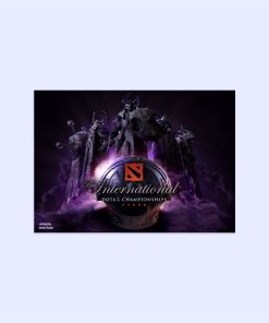 پوستر هومرو مدل فلزی طرح DotA2 کد PS347