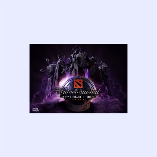 پوستر هومرو مدل فلزی طرح DotA2 کد PS347