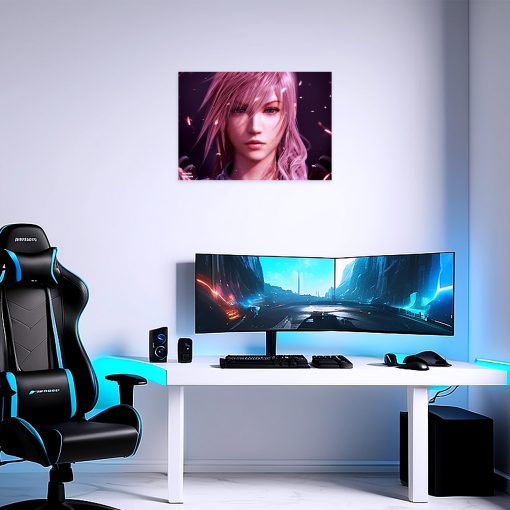 پوستر هومرو مدل فلزی طرح بازی Final Fantasy کد PS1215
