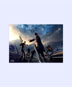 پوستر هومرو مدل فلزی طرح بازی Final Fantasy کد PS1220