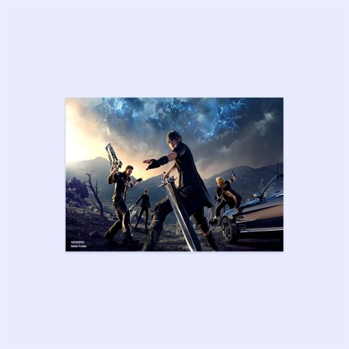 پوستر هومرو مدل فلزی طرح بازی Final Fantasy کد PS1220