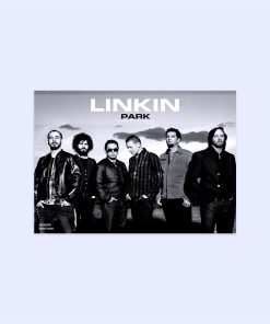 پوستر هومرو مدل فلزی طرح موسیقی Linkin Park کد PS1480