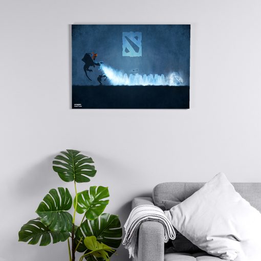 پوستر هومرو مدل فلزی طرح DotA2 کد PS364
