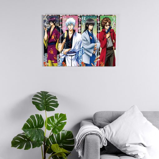 پوستر هومرو مدل فلزی طرح انیمه Gintama کد PS1234