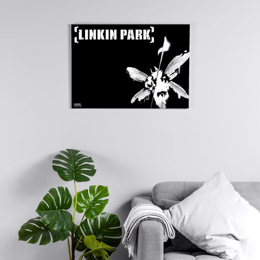پوستر هومرو مدل فلزی طرح موسیقی Linkin Park کد PS1483