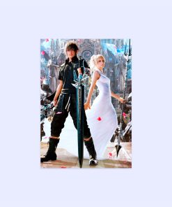 پوستر هومرو مدل فلزی طرح بازی Final Fantasy کد PS1228