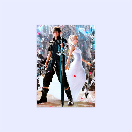 پوستر هومرو مدل فلزی طرح بازی Final Fantasy کد PS1228