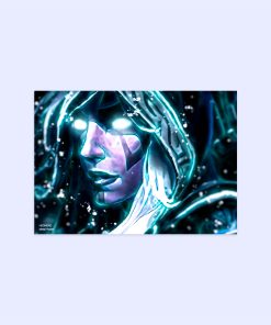 پوستر هومرو مدل فلزی طرح DotA2 کد PS356