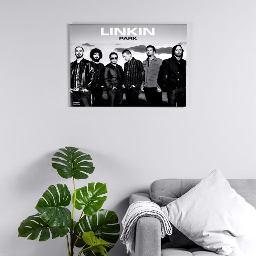 پوستر هومرو مدل فلزی طرح موسیقی Linkin Park کد PS1480